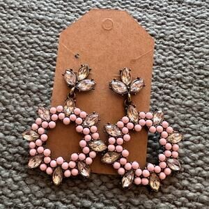 SugarFix by Baublebar Pink Beaded and Diamond Earrings